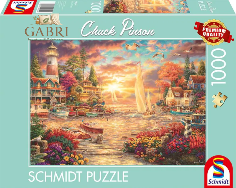 SCHMIDT Puzzle Ráno u jezera 1000 dílků