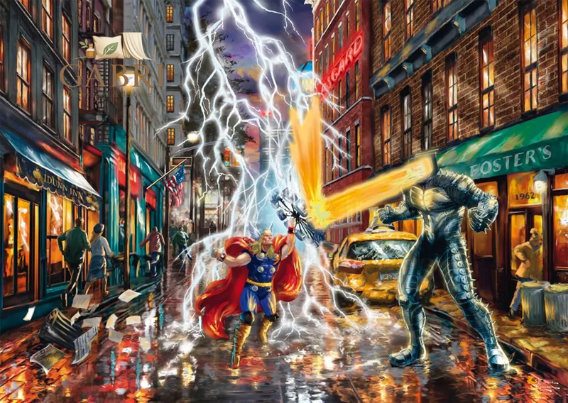 SCHMIDT Puzzle Marvel: Thor 1000 dílků