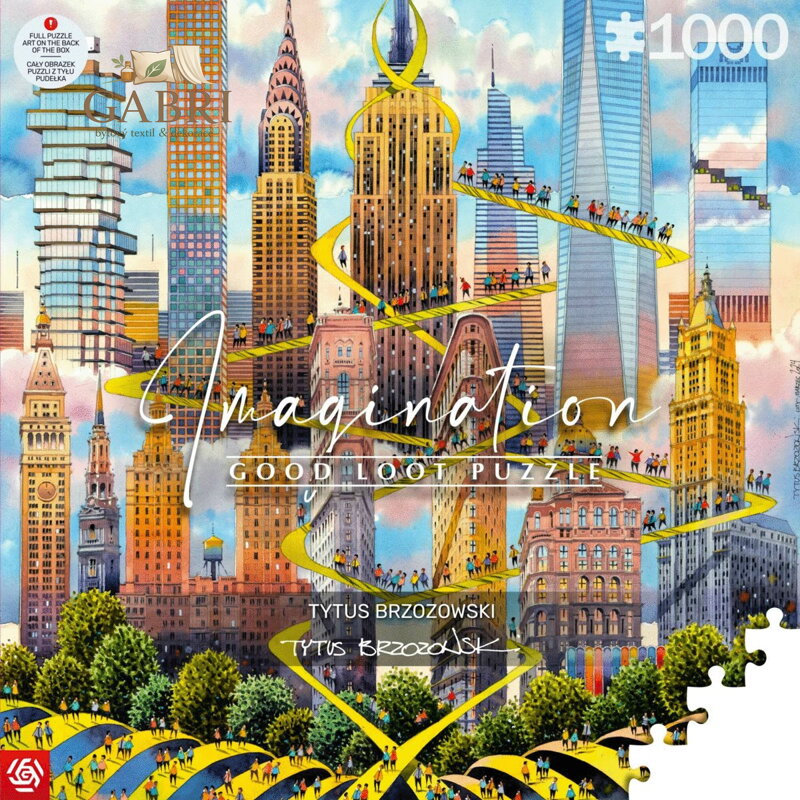 GOOD LOOT Puzzle Imigination: Tytus Brzozowski - New York 1000 dílků