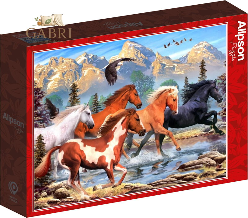 ALIPSON Puzzle Divocí a svobodní 500 dílků