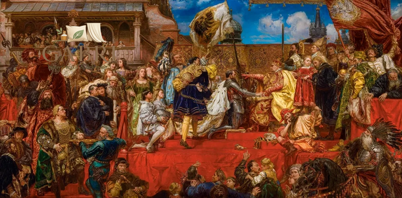 CASTORLAND Puzzle Art Collection: Pruská pocta 4000 dílků