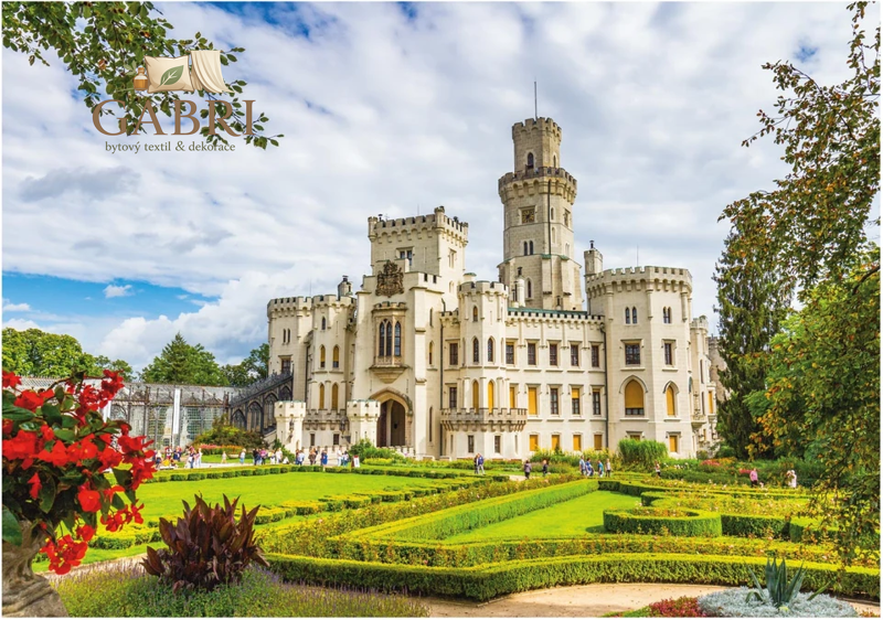 DINO Puzzle Malebná Hluboká 500 dílků