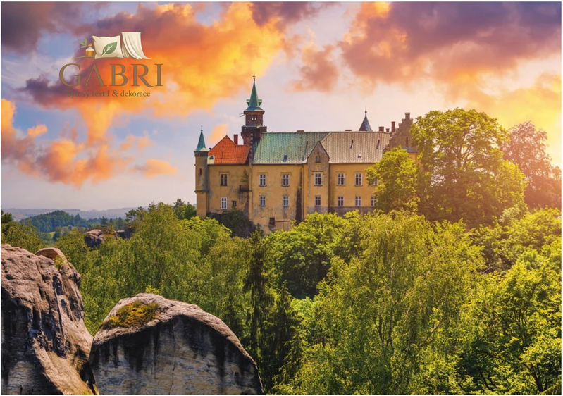 DINO Puzzle Hrubá skála 500 dílků