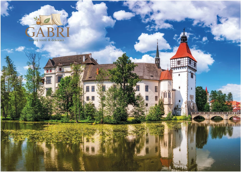 DINO Puzzle Zámek Blatná 1000 dílků