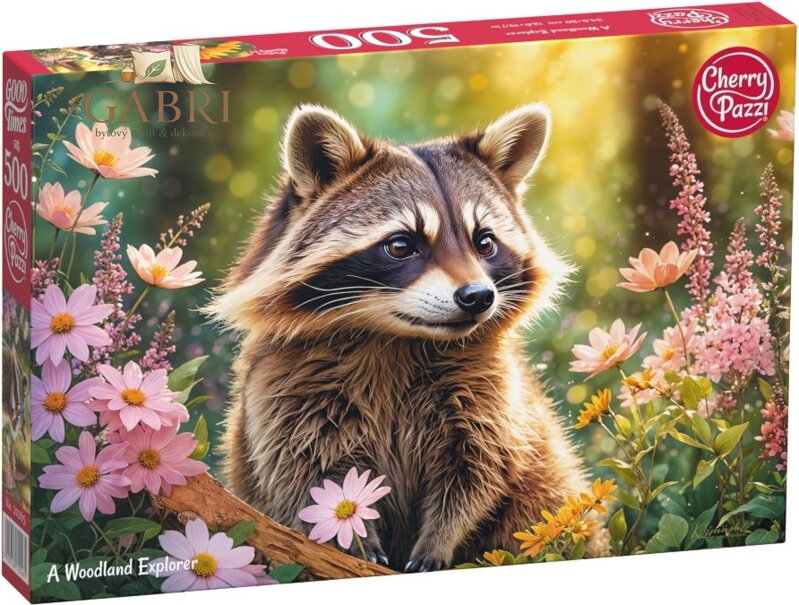 CHERRY PAZZI Puzzle Lesní průzkuník 500 dílků