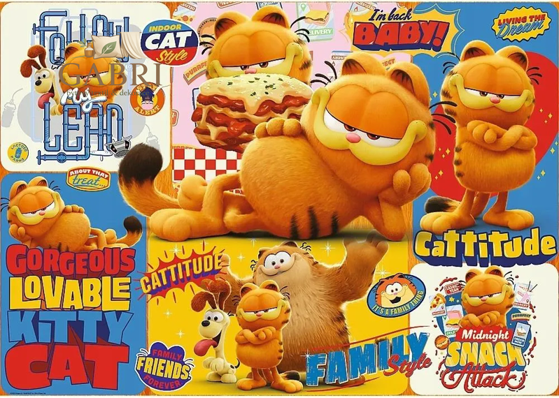 TREFL Puzzle Garfield 1000 dílků