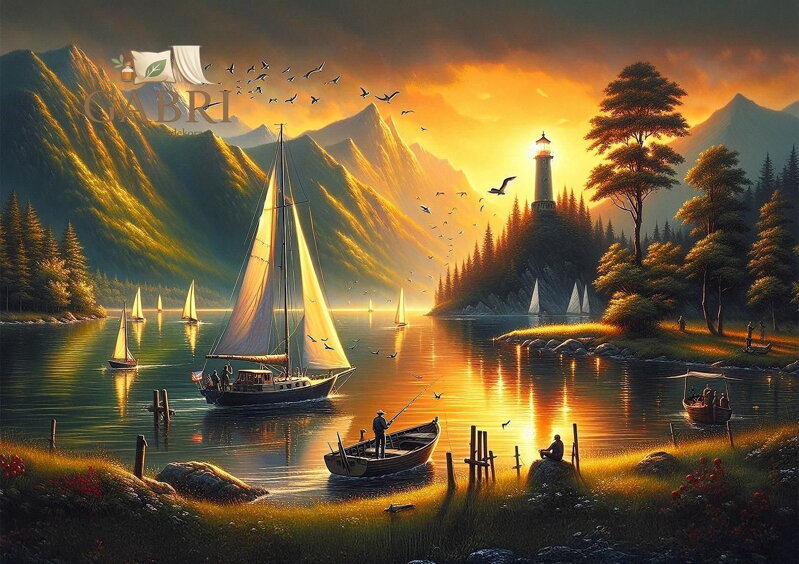 ART PUZZLE Puzzle Zlaté břehy 1000 dílků