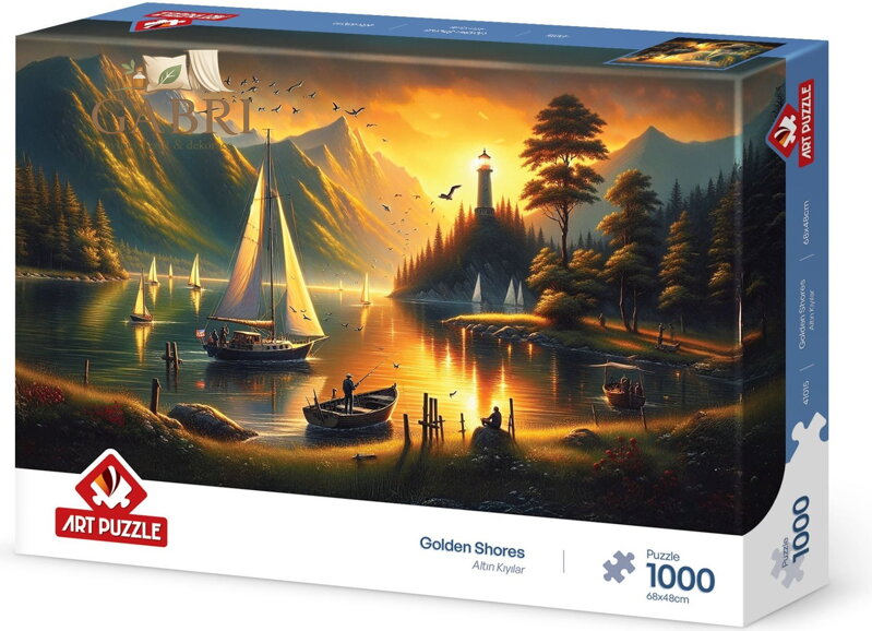 ART PUZZLE Puzzle Zlaté břehy 1000 dílků