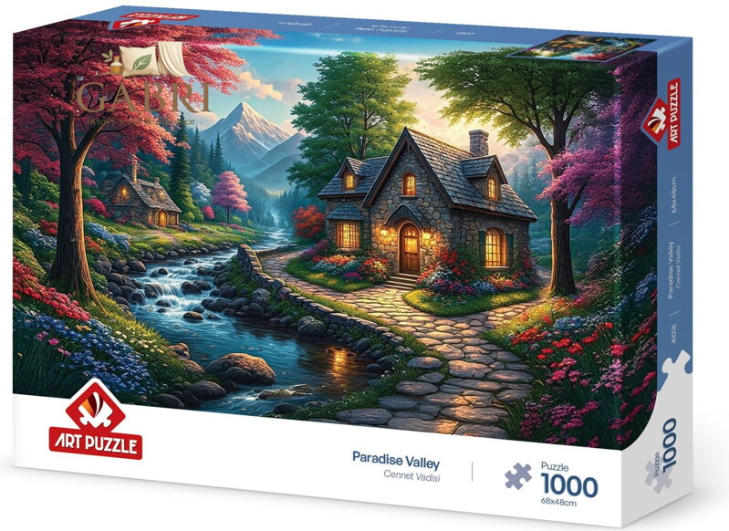 ART PUZZLE Puzzle Rajská ulička 1000 dílků