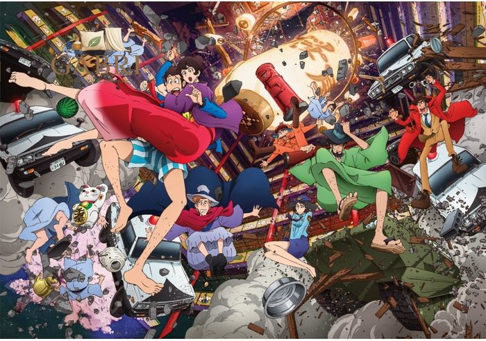 CLEMENTONI Puzzle Lupin III 1500 dílků