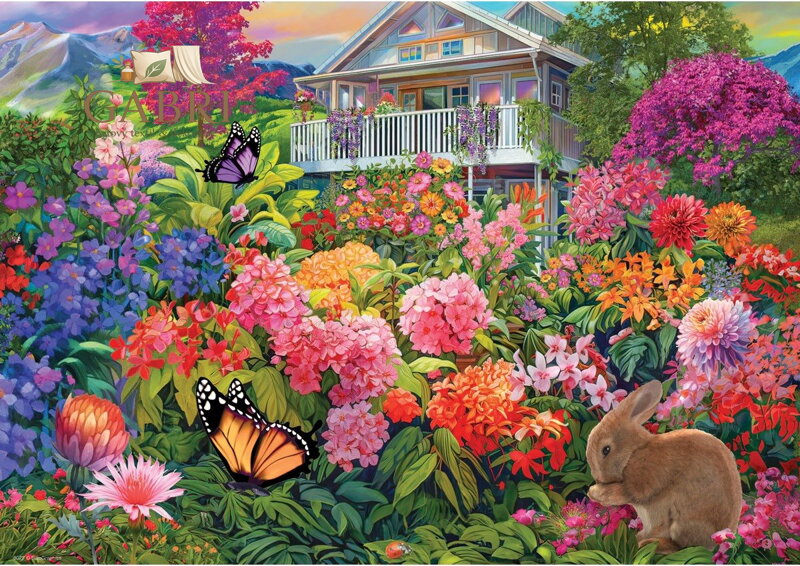 EUROGRAPHICS Puzzle Králičí zahrada 104 dílků