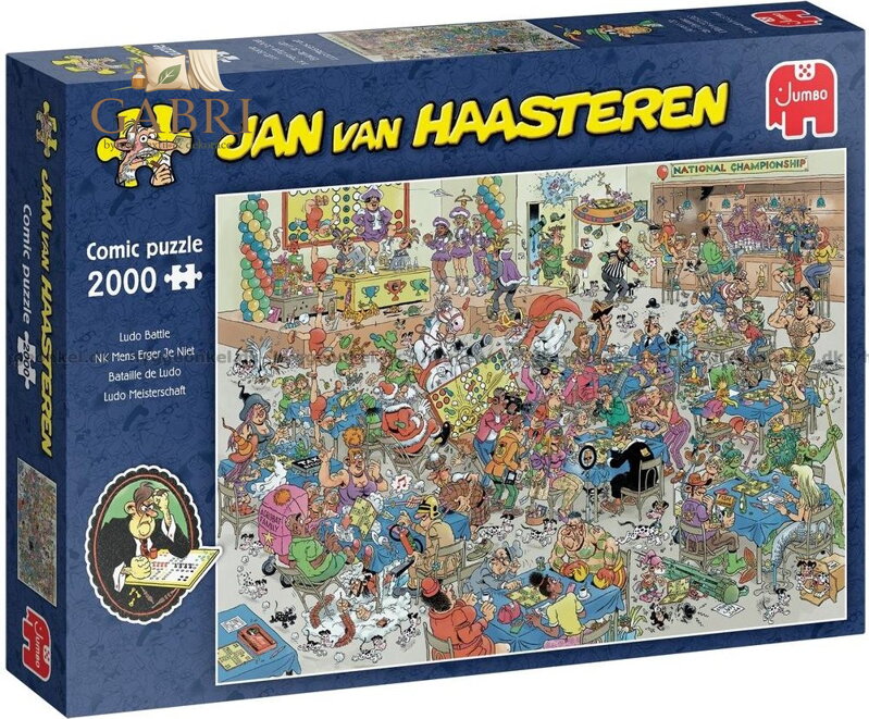 JUMBO Puzzle JvH Člověče, nezlob se bitva 2000 dílků
