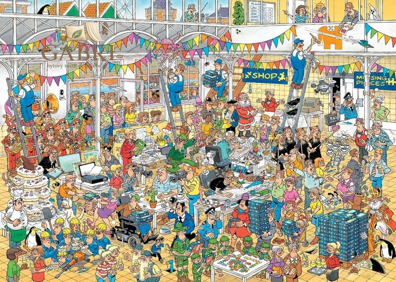 JUMBO Puzzle JvH Studio 10 let výročí 1000 dílků