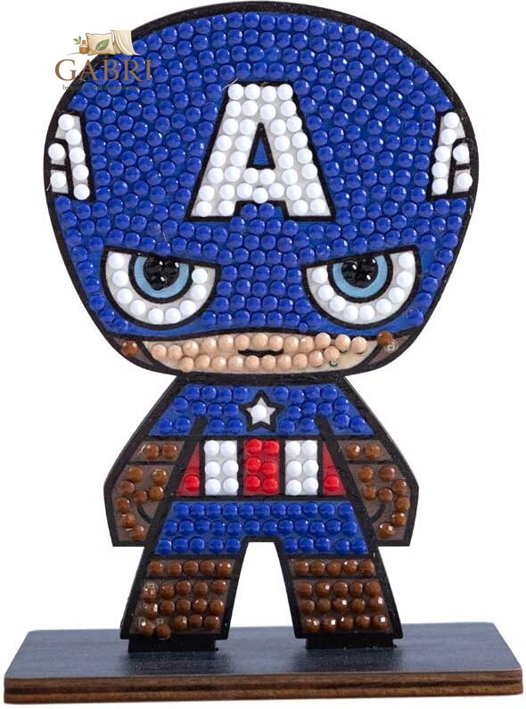 CRYSTAL ART Diamantové malování Avengers: Kapitán Amerika