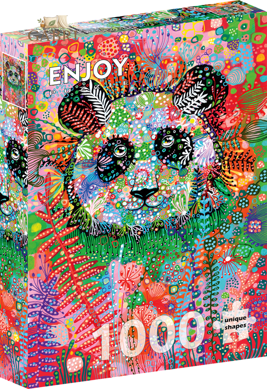 ENJOY Puzzle Enigmatická panda 1000 dílků