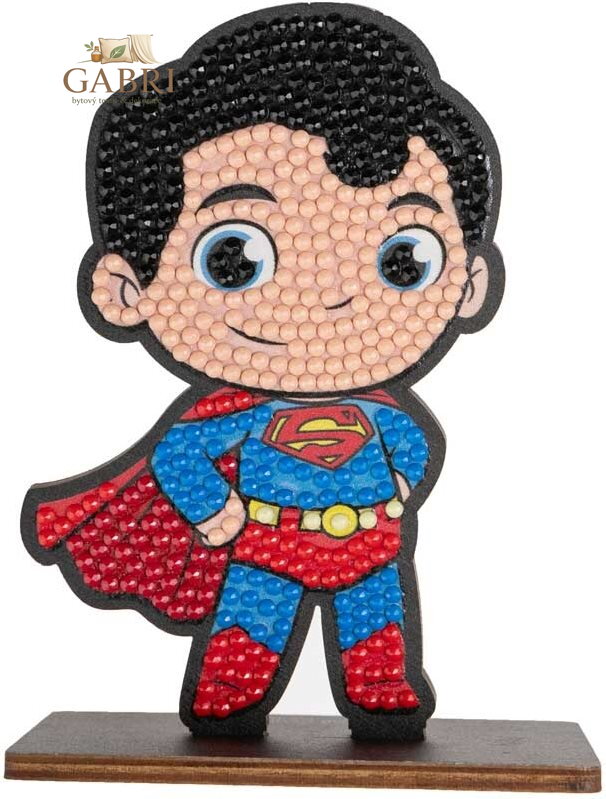 CRYSTAL ART Diamantové malování Superhrdinové: Superman