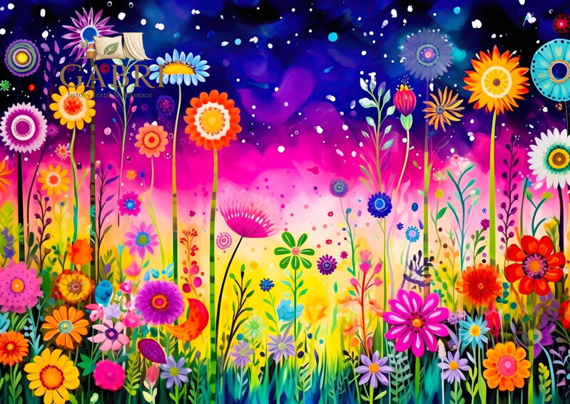 ENJOY Puzzle Serenáda okvětních lístků 1000 dílků