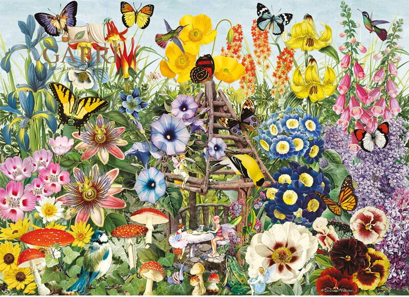 GIBSONS Puzzle Kouzelná zahrada 1000 dílků