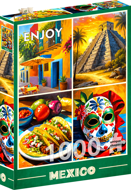 ENJOY Puzzle Mexiko 1000 dílků