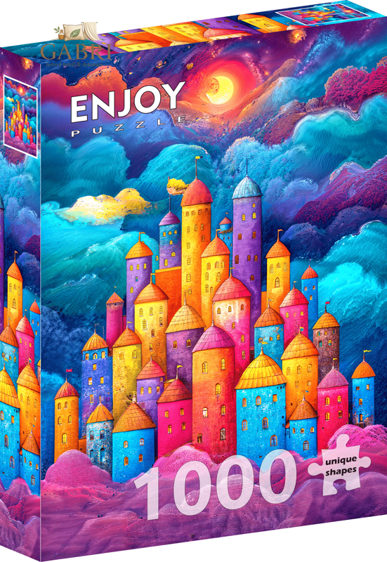 ENJOY Puzzle Pevnost v oblacích 1000 dílků