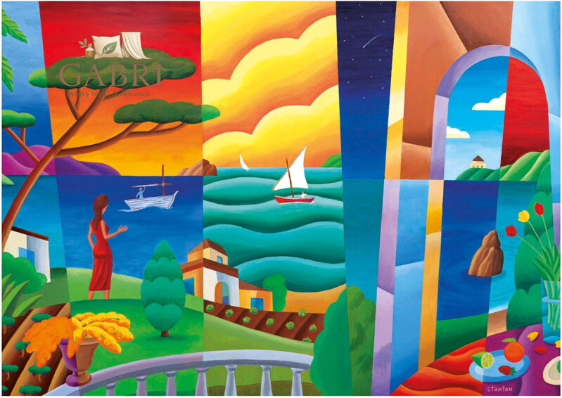 EDUCA Puzzle Čekající Penélope 2000 dílků