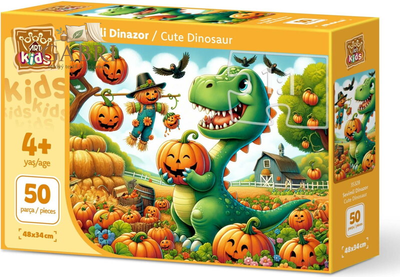 ART PUZZLE Puzzle Roztomilý dinosaurus 50 dílků