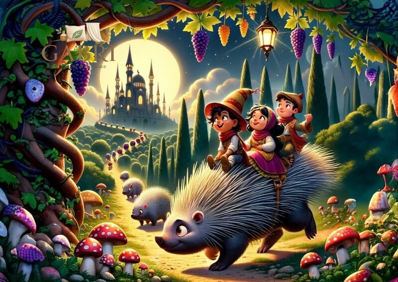 ART PUZZLE Puzzle Ježek a kamarádi 200 dílků