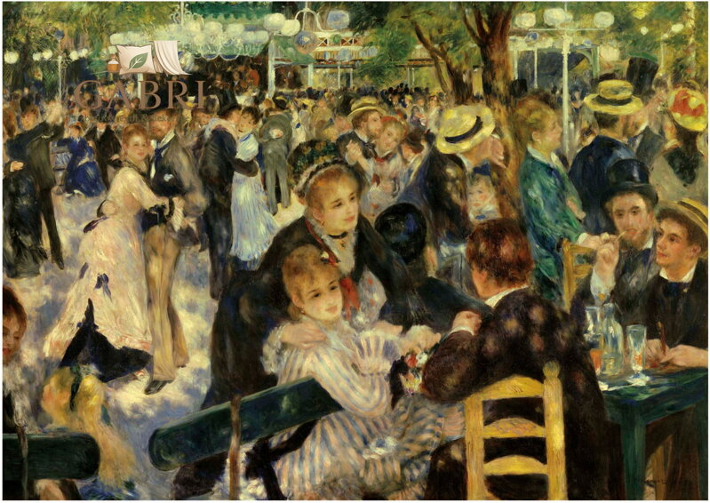 EDUCA Puzzle Tanec v Moulin de la Galette 3000 dílků