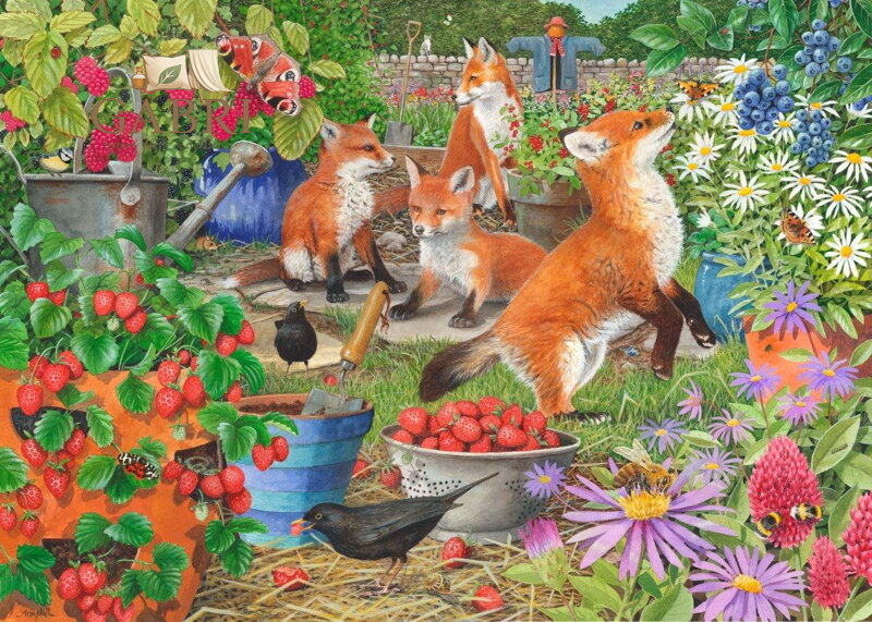 HOP Puzzle Liščí dámy 1000 dílků