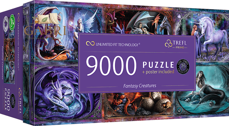 TREFL Puzzle UFT Fantastické bytosti 9000 dílků
