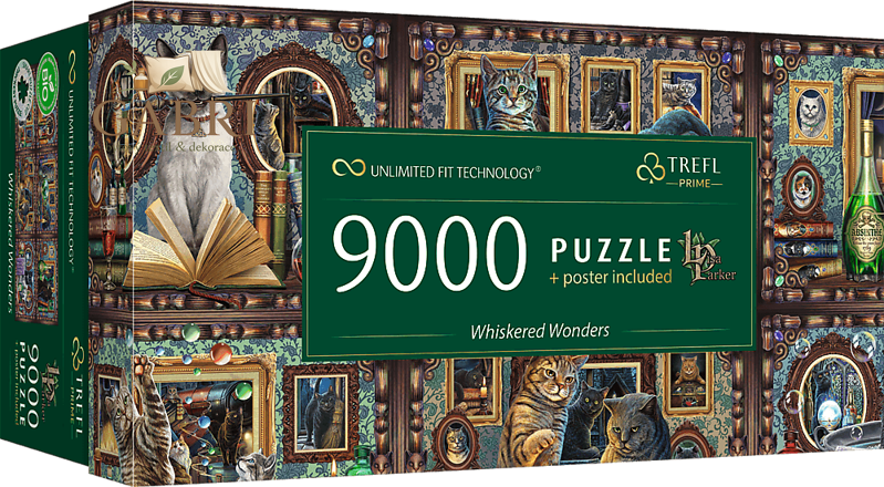 TREFL Puzzle UFT Kočičí kouzlo 9000 dílků