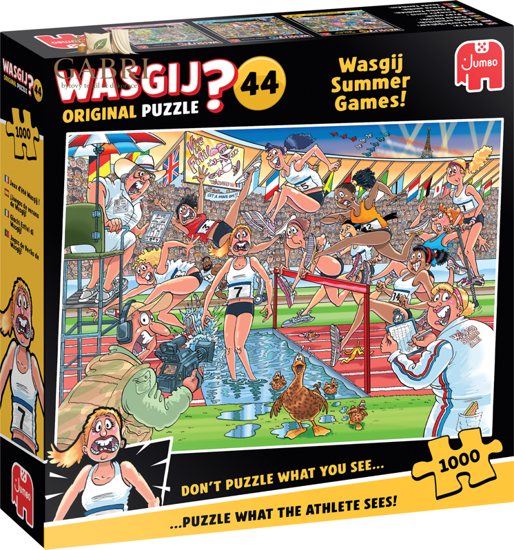 JUMBO Puzzle WASGIJ Original 44: Letní hry! 1000 dílků