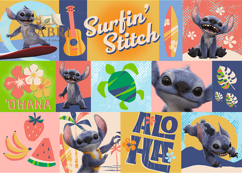 TREFL Puzzle Lilo & Stitch: Havajské dobrodružství 200 dílků