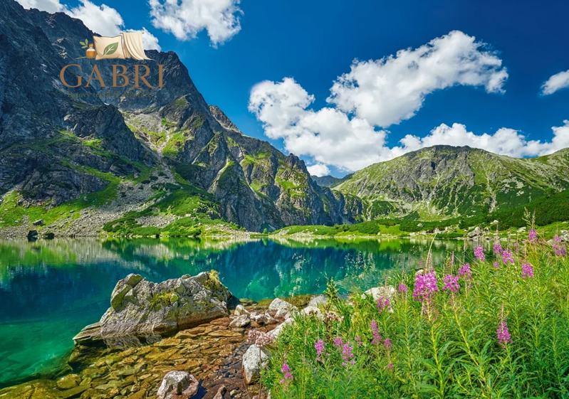 CASTORLAND Puzzle Czarny Staw pod Rysami, Tatry, Polsko 500 dílků