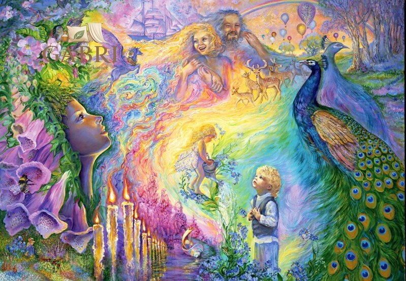 GRAFIKA Puzzle Nezapomeň na mě 1000 dílků