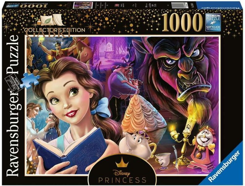RAVENSBURGER Puzzle Disney: Kráska a zvíře 1000 dílků