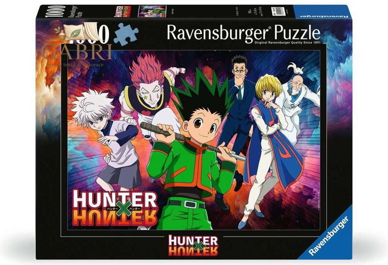 RAVENSBURGER Puzzle Hunter X Hunter 1000 dílků