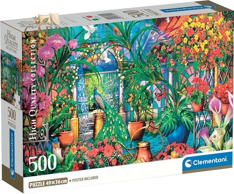 CLEMENTONI Puzzle Strážci skleníku 500 dílků