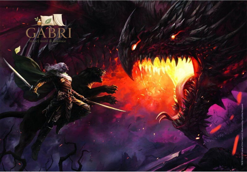 CLEMENTONI Puzzle Dungeons&Dragons: Z očí do očí 1000 dílků