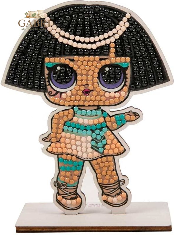 CRYSTAL ART Diamantové malování LOL Surprise: Faraonka