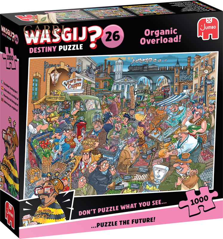 JUMBO Puzzle WASGIJ Destiny 26: Organické přetížení 1000 dílků