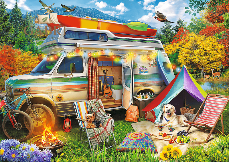 TREFL Puzzle Premium Plus Tea Time: Karavan 500 dílků