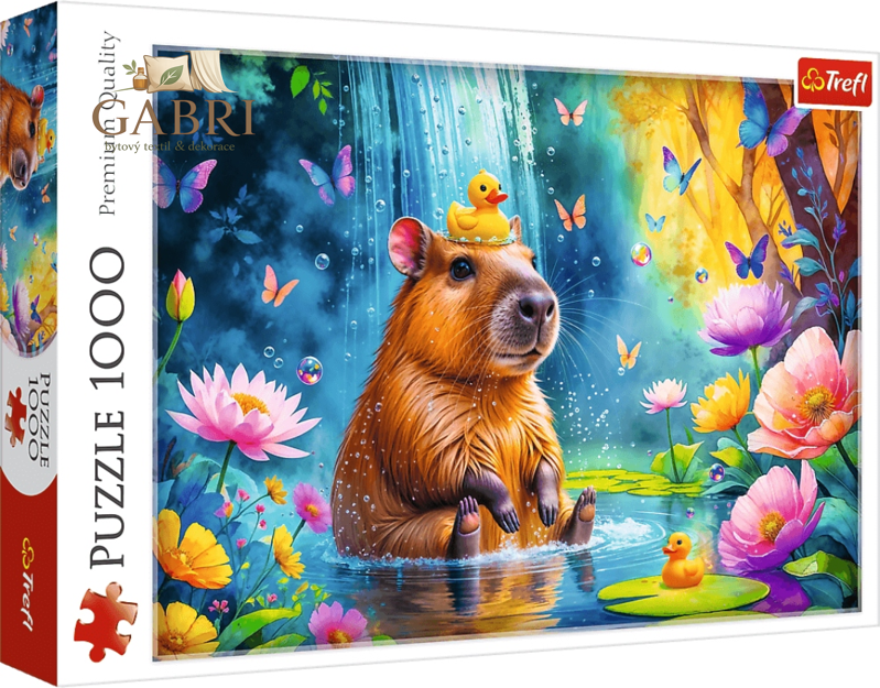 TREFL Puzzle Kapybara 1000 dílků