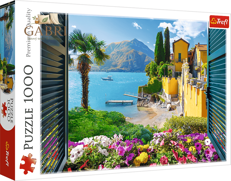 TREFL Puzzle Výhled na Komské jezero 1000 dílků