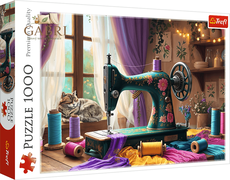TREFL Puzzle Moje šicí dílna 1000 dílků