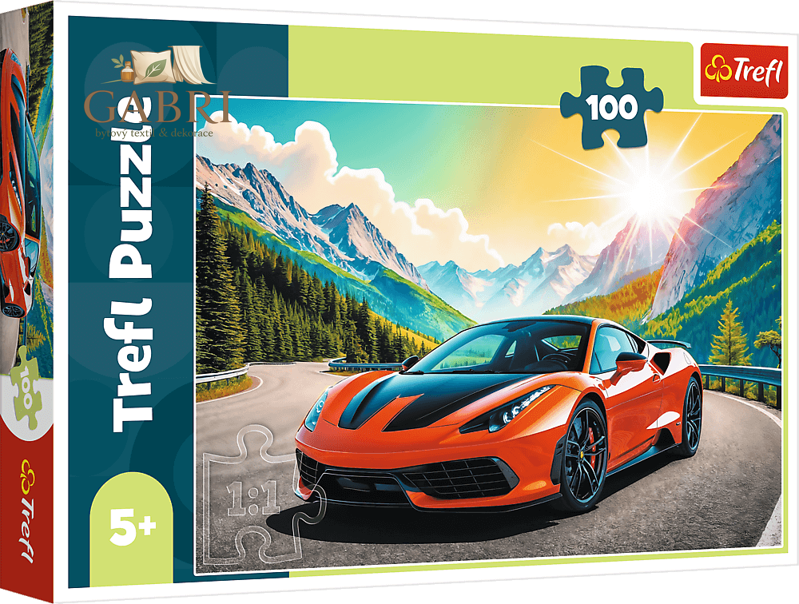 TREFL Puzzle Závod s časem 100 dílků