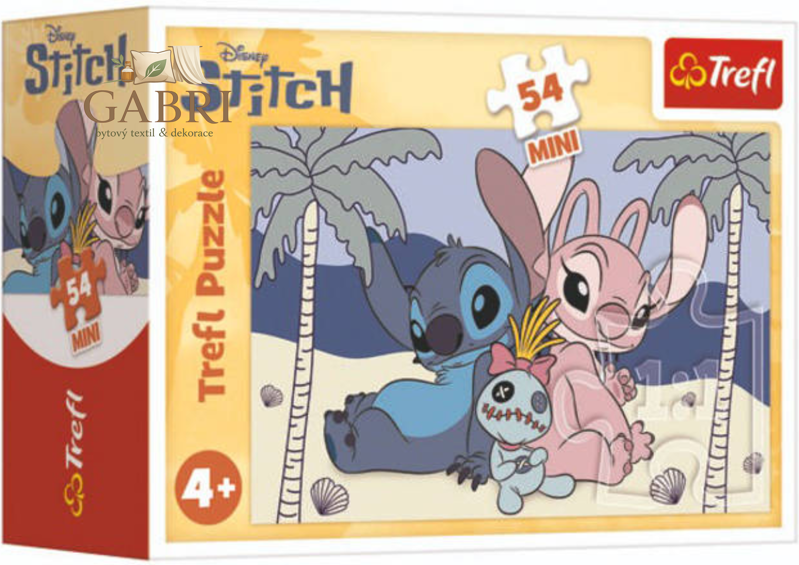 TREFL Puzzle Lilo&Stitch: Na pláži 54 dílků