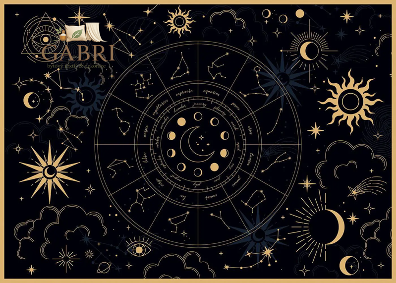 INTERDRUK Puzzle Galaxy: Zvěrokruh 1000 dílků