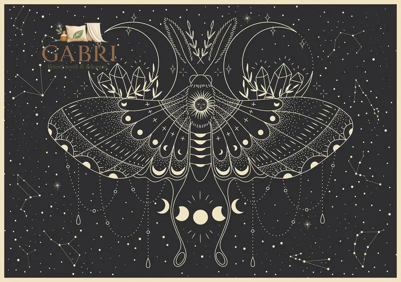 INTERDRUK Puzzle Galaxy: Měsíční motýl 500 dílků