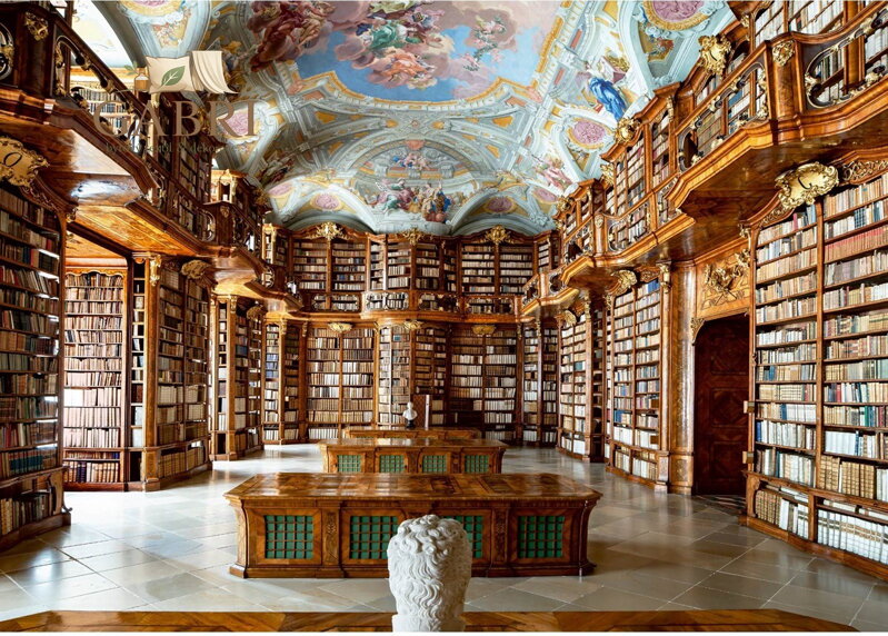 RAVENSBURGER Puzzle Knižní ráj 1000 dílků